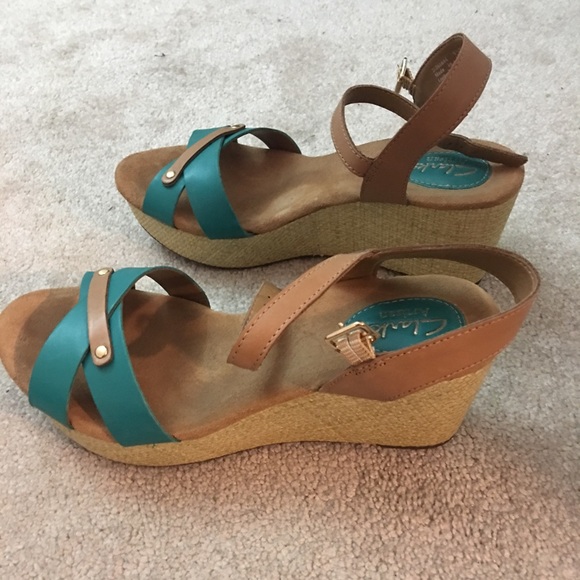 Clarks platform wedge - Picture 2 of 5